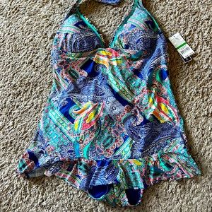 Kenneth Cole Reaction Halter swimsuit